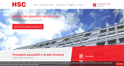 Desktop Screenshot of hsc.cz